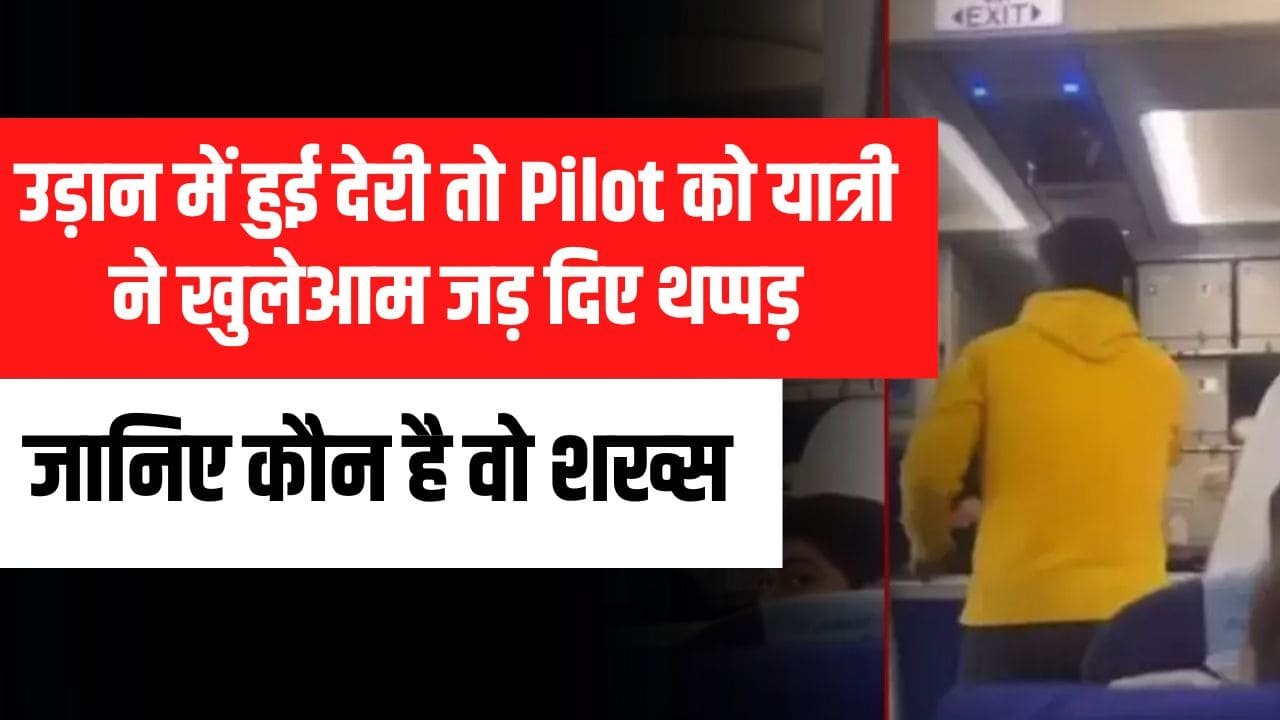 Indigo Passenger Hits Pilot Viral Video- जानिए इंडिगो के पायलट पर हाथ उठाने वाला शख्स कौन